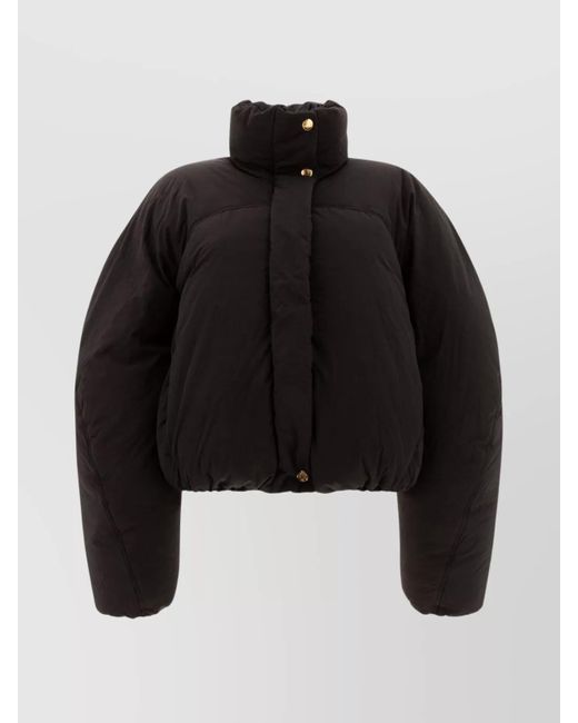 Jacquemus Black Down Cropped Puffer Jacket