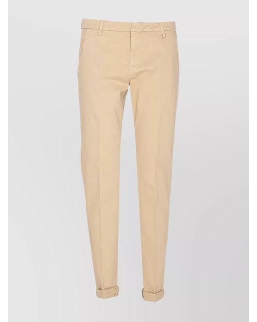 Dondup Natural Slim-Fit Straight-Leg Trousers for men