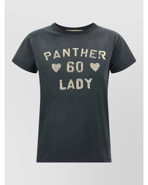Valentino Garavani Black Printed Cotton T-Shirt