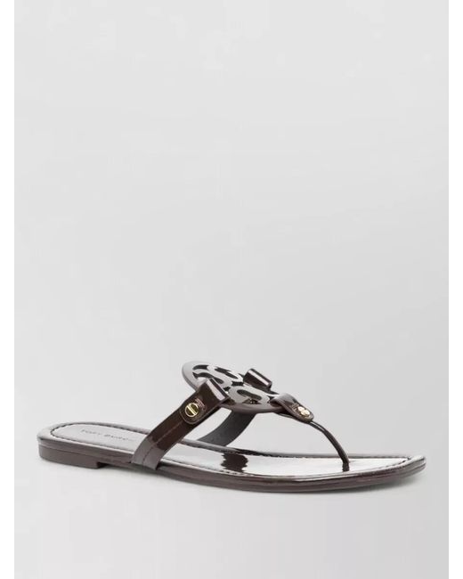 Tory Burch Multicolor Leather Flat Sandals
