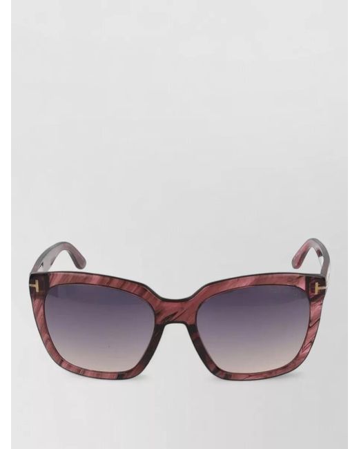 Tom Ford Multicolor Sunglasses Ft0502 74B Cat Eye Oversized