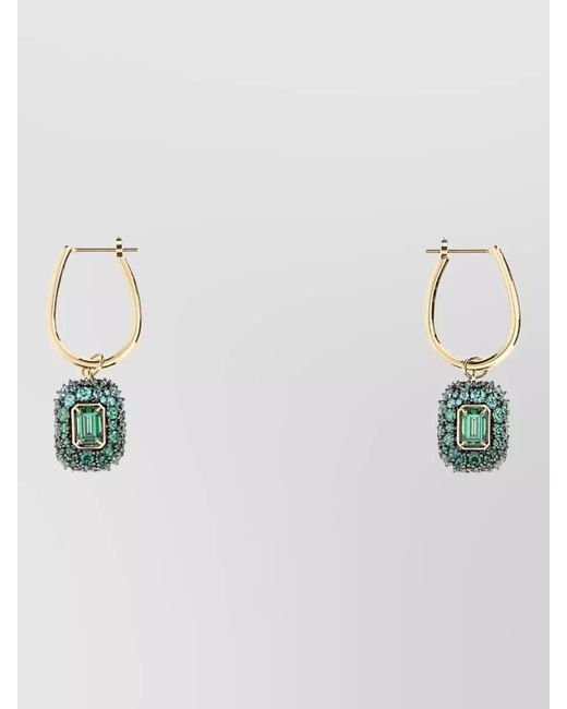 Swarovski Multicolor Crystal Earrings