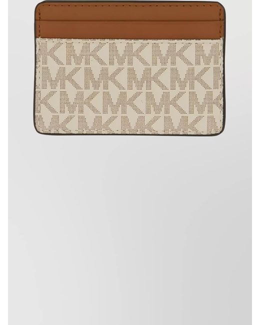 Michael Kors Natural Logo Cardholder