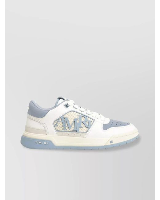 Amiri White Low Top Sneakers Star Perforations for men