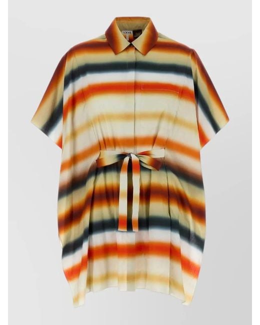 Loewe Multicolor Printed Cotton Caftan