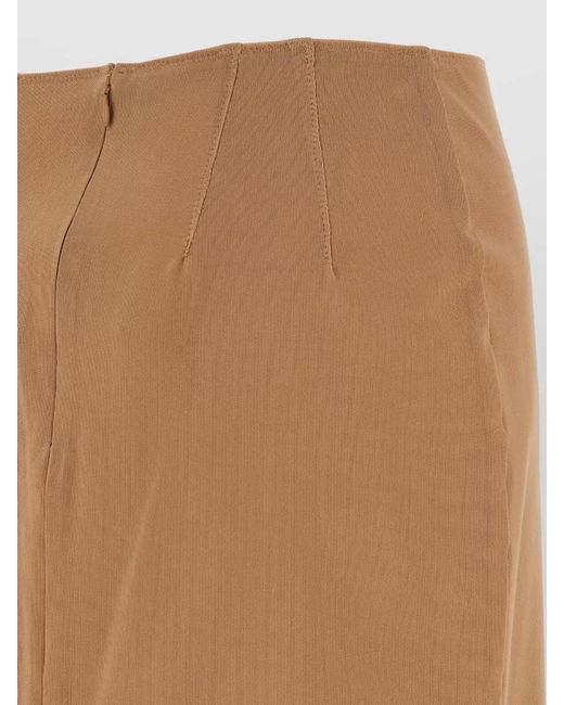 ARMARIUM Natural Jackie Skirt High Waist Back Slit