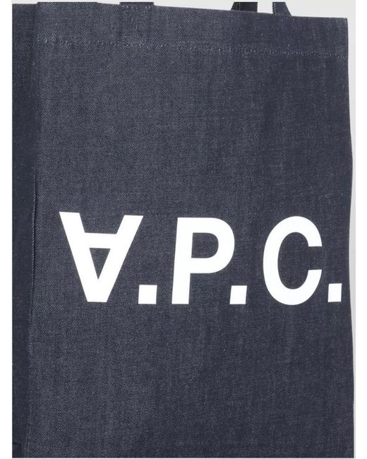 A.P.C. Blue Na Denim Shoulder Bag