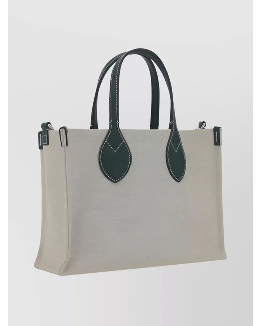 Gucci Gray Mini Logo Shopping Bag Tote Bag