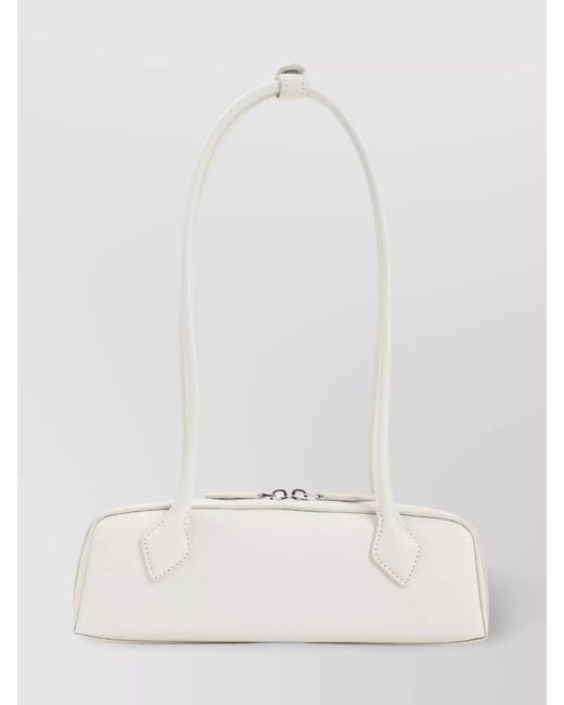 Alaïa White Leather Shoulder Bag