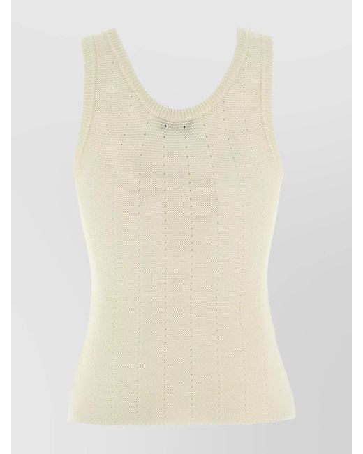 Etro Natural Silk Tank Top