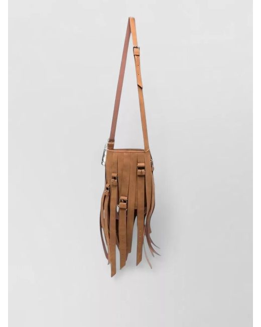 La Milanesa White Bucket Bag