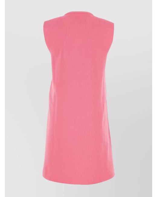 Jil Sander Pink Mini Dress
