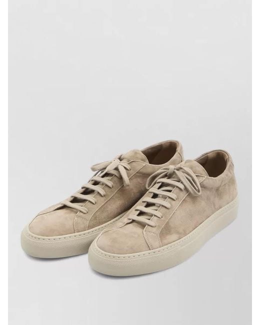 Common Projects Natural Leather Low-Top Sneakers for men