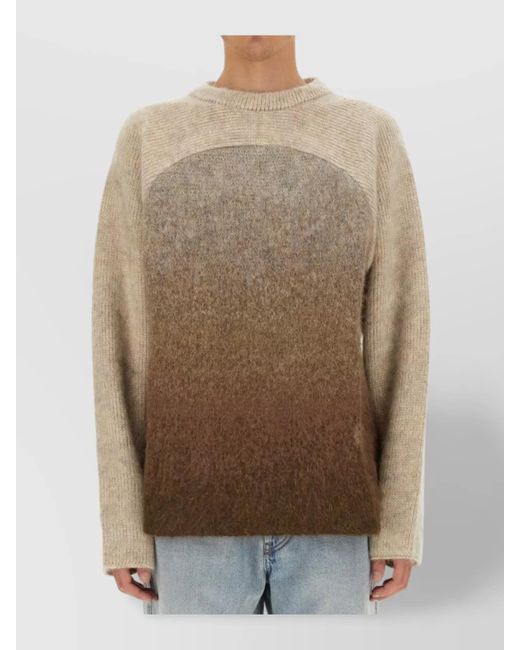 ERL Natural Mohair Blend Jumper for men