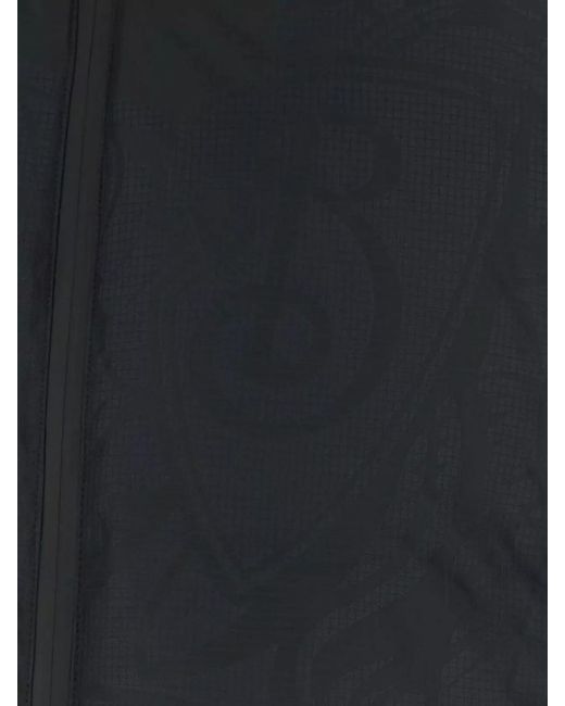 Burberry Black Nylon Down Jacket With Drawstring And Pockets for men