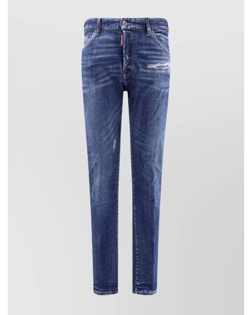 DSquared² Blue Denim Skinny Jeans for men