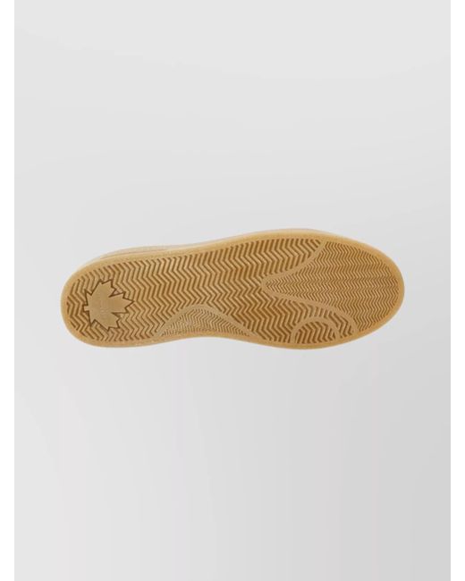 DSquared² Metallic Leather Low-Top Sneakers for men