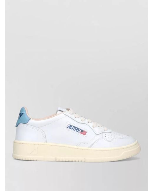 Autry Multicolor Leather Low-Top Sneakers