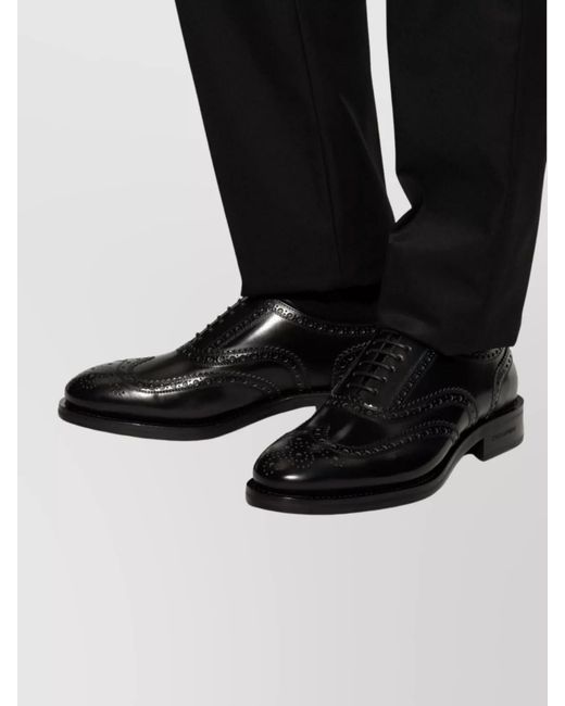 DSquared² Multicolor Leather Wingtip Brogues for men