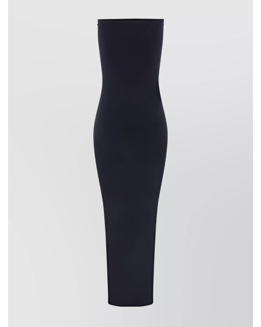 Wolford Blue Fatal Close Fit Off-Shoulder Dress
