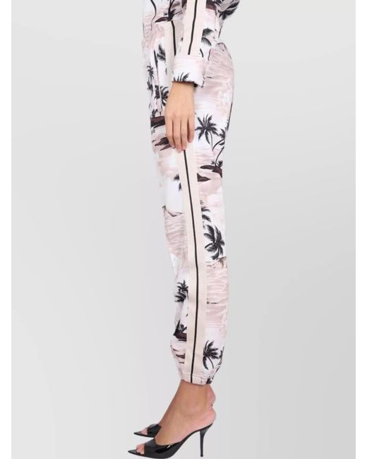 Palm Angels Multicolor Island Print Track Pants