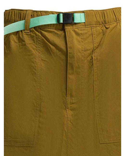 Patagonia Green Technical Knee-Length Shorts