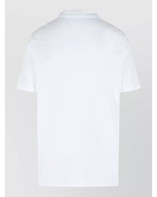 Polo Ralph Lauren White Short Sleeve Polo Collar Menswear Shirt for men