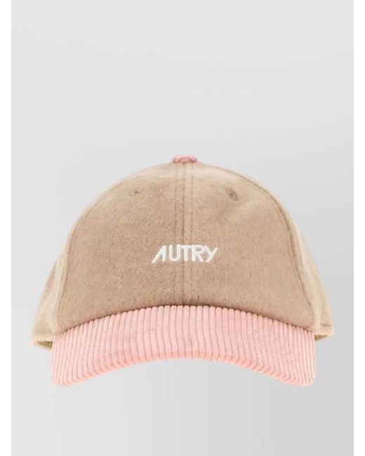 Autry Natural Flannel Baseball Cap