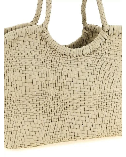 Dragon Diffusion Natural Nantucket Big Leather Beach Bag