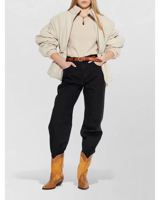 Isabel Marant Natural Cashmere Wool Jumper