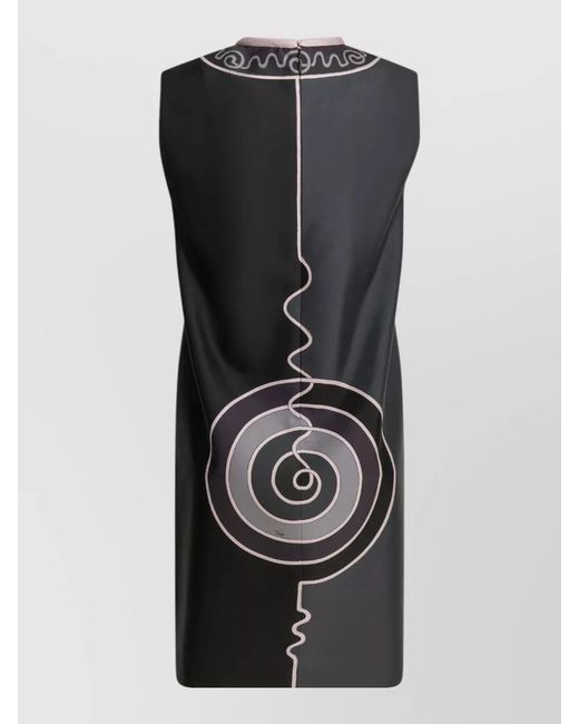 Emilio Pucci Black Astro Mini Dress