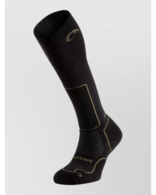 Lurbel Black Logan Knee High Socks Reinforced Heel Toe
