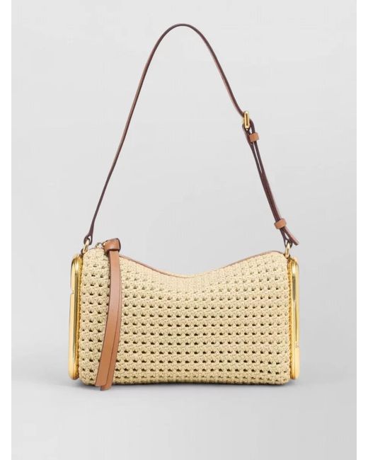 Marc Jacobs Metallic Small Crochet Shoulder Bag