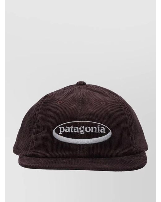 Patagonia Multicolor Corduroy Cap Structured Silhouette Curved Peak for men