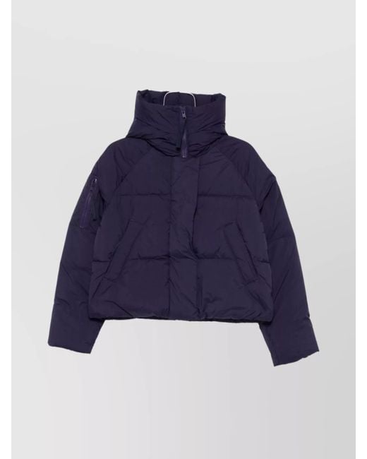 Canada Goose Blue Insulated Puffer Jacket Arm Pocket