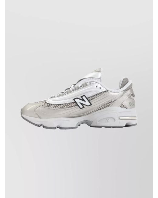 New Balance Metallic Leather Low-Top Sneakers for men