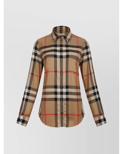 Burberry Multicolor Cotton Shirt
