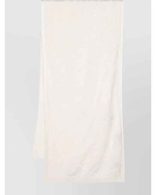 Missoni Natural Knitted Scarf