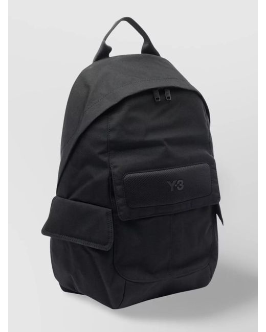 Y-3 Blue Logo Backpack for men