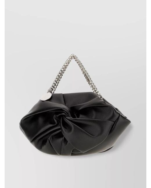 Stella McCartney Black Alter Mat Shoulder Bag