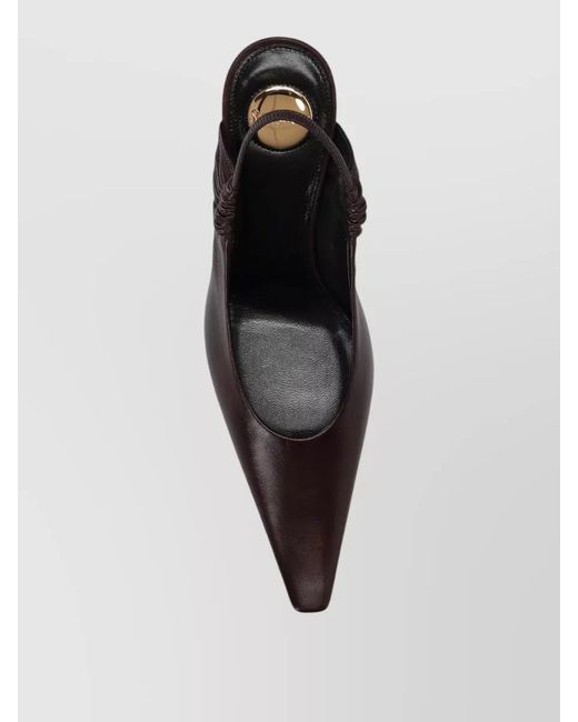 Saint Laurent Multicolor Leather Anne-Marie Pumps