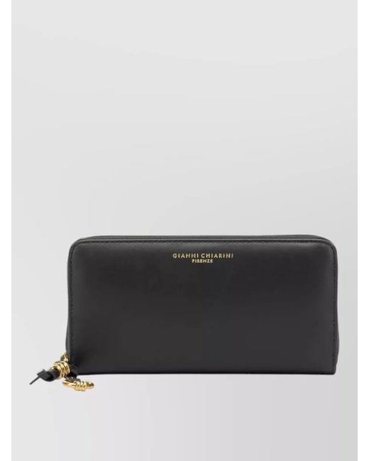 Gianni Chiarini Black Leather Purse