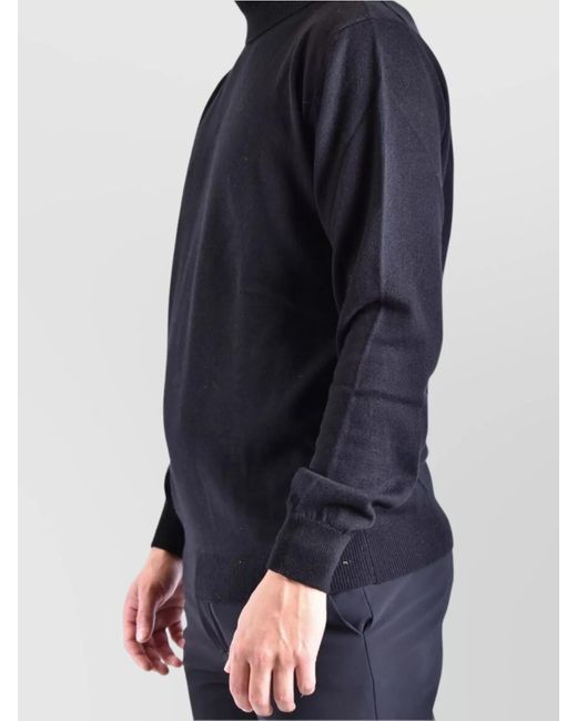 Dondup Black Cashmere Wool Jumper for men