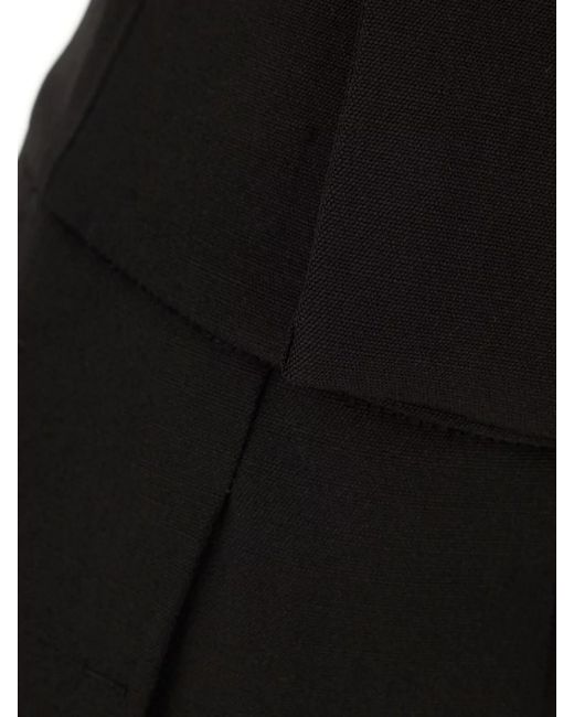 Jil Sander Black Tapered Trousers