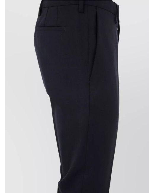 Paul Smith Blue Tailored Trousers for men