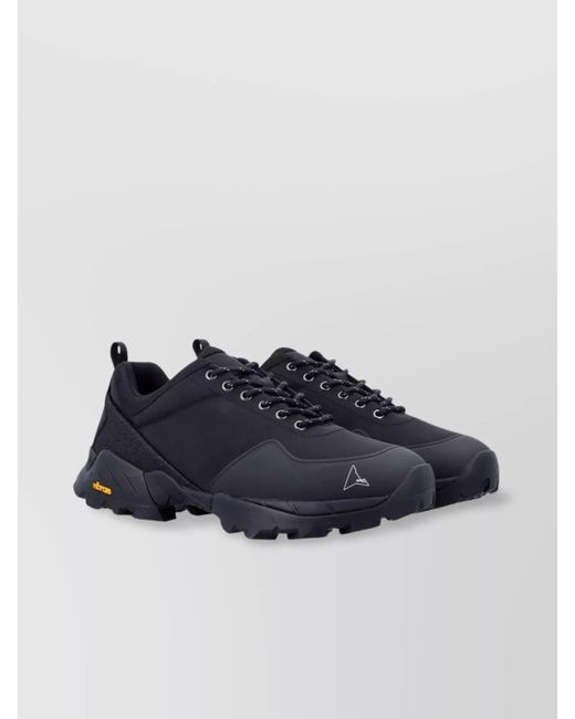 Roa Blue Neal Rubber Sole Pull Tab Sneakers for men