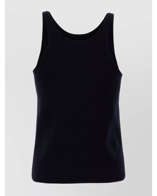 Max Mara Black Knit Top