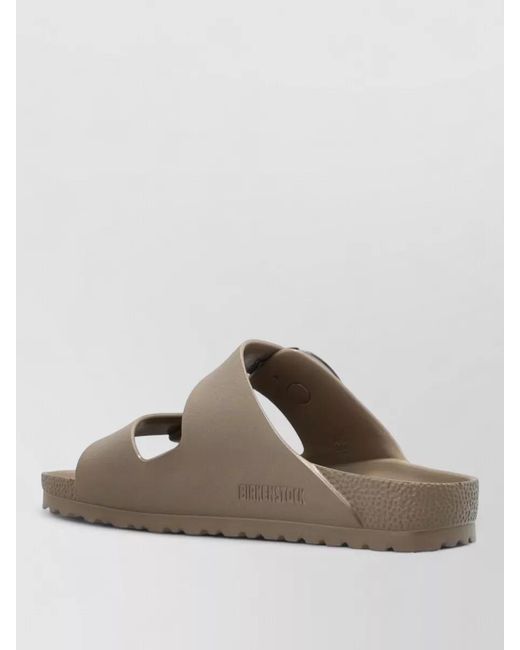 Birkenstock Brown Buckle-Fastening Sandals