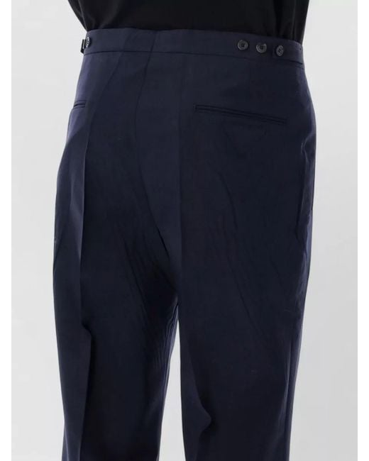 Prada Blue Suit Trousers for men