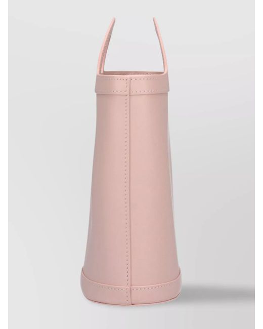 Marni Pink Tropicalia Calf Leather Bucket Bag